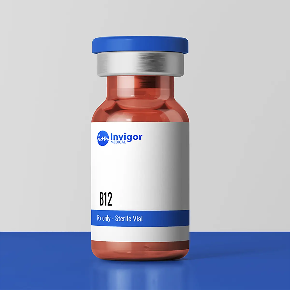B12 injection vial – buy B12 shots online from Invigor Medical